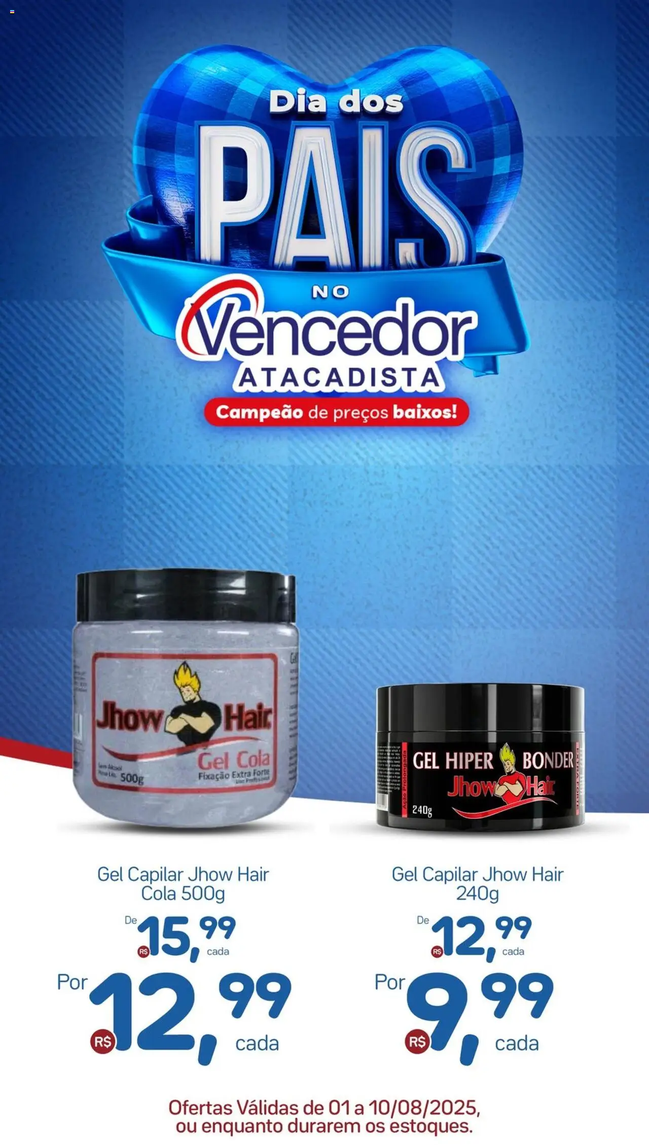 Vencedor Atacadista Folheto - válido de 01.08.2025 | Página: 10 | Produtos: Cola