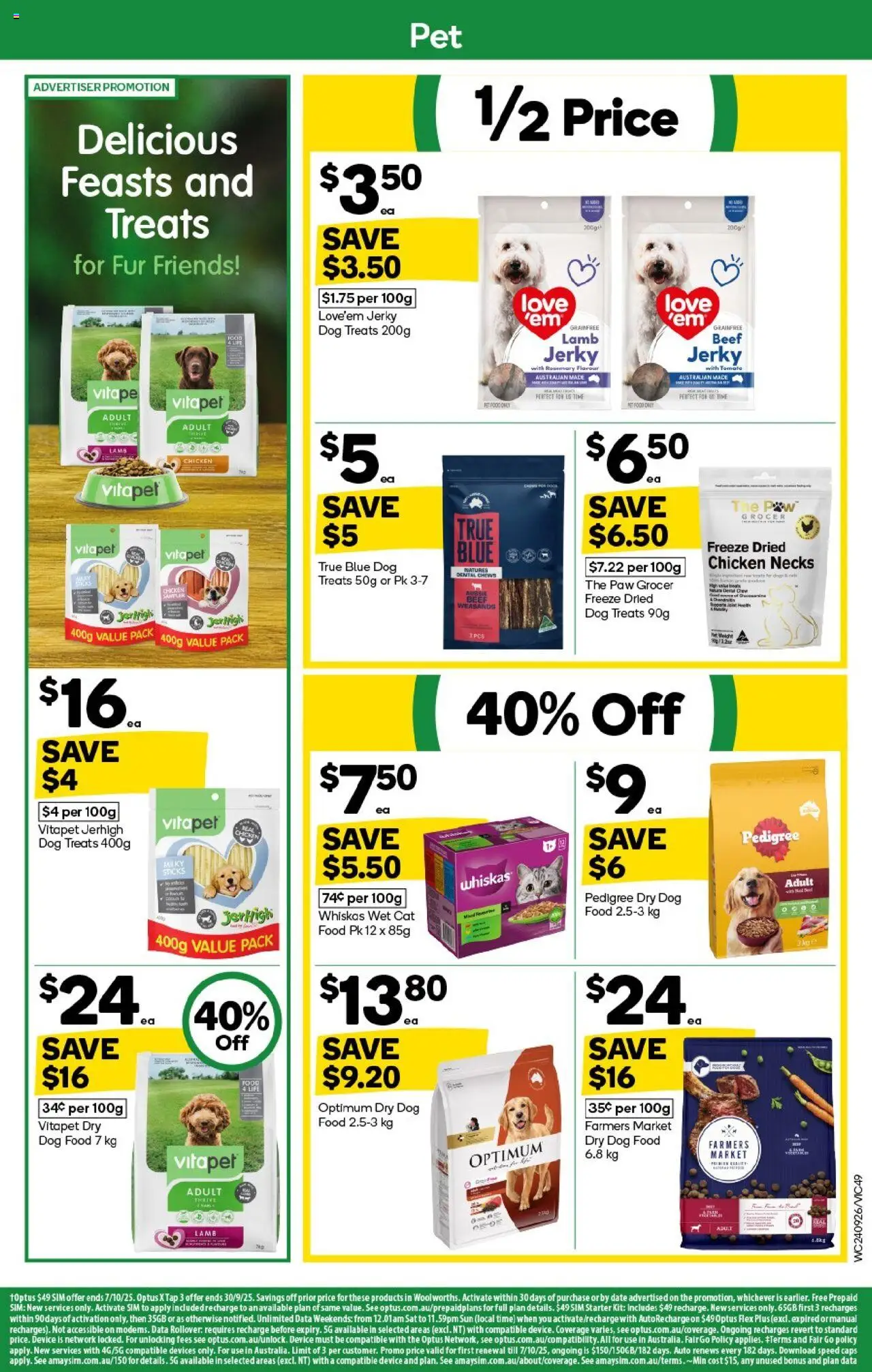 Woolworths catalogue - valid from 24.09.2025 | Page: 49 | Products: Fur, Chicken, Date, Device