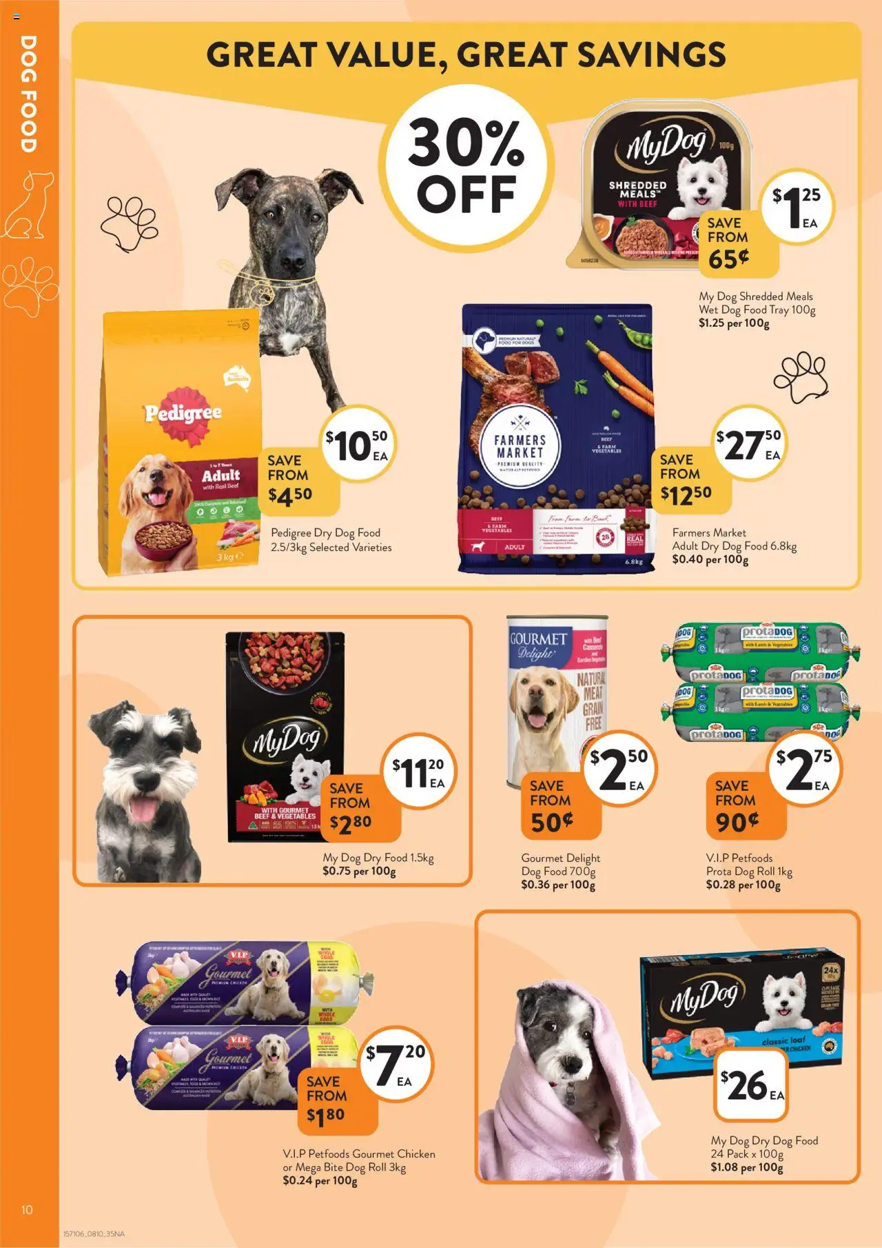 Foodworks catalogue - valid from 08.10.2025 | Page: 10 | Products: Chicken, Lamb, Beef, Vegetables