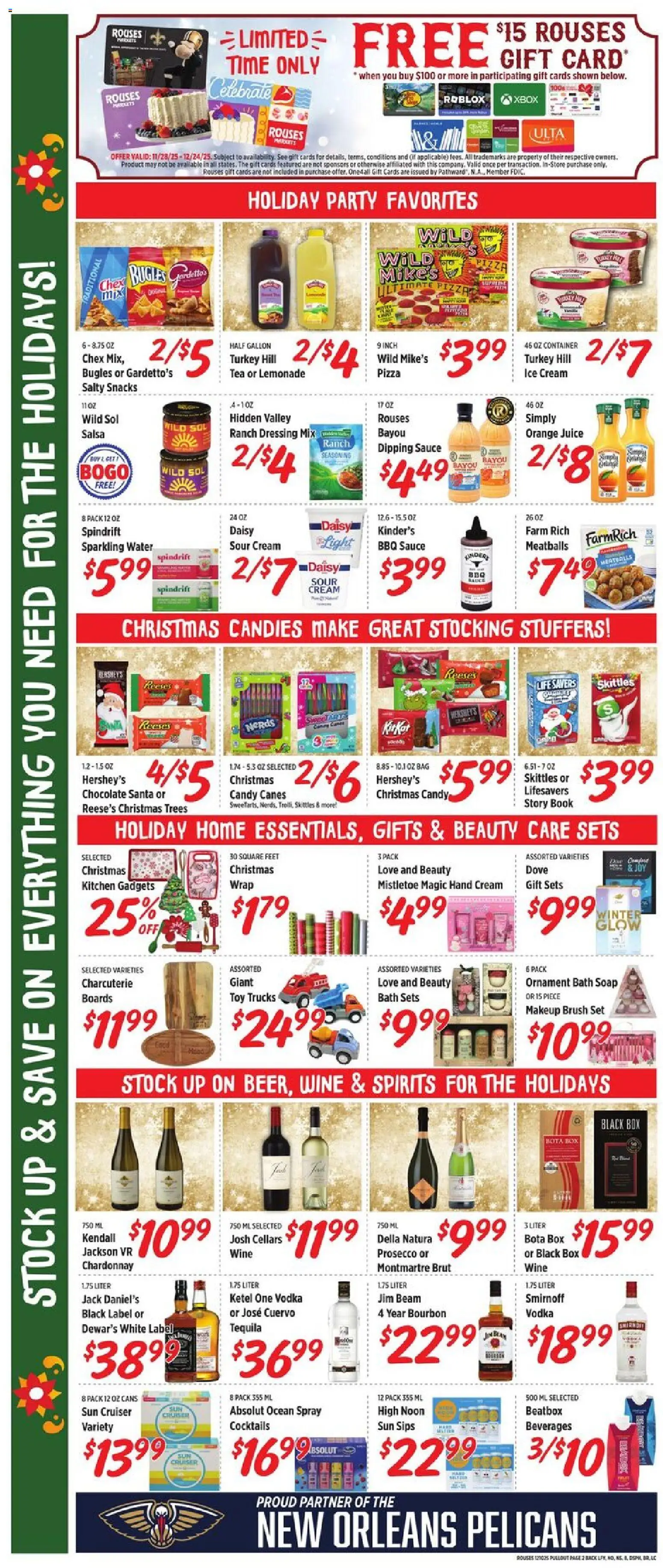 Rouses Weekly Ad - LA - valid from 10.12.2025 | Page: 6 | Products: Brush, Tea, Ice cream, Xbox