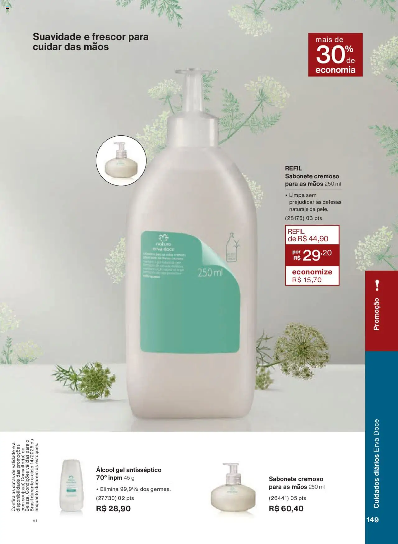 Natura Folheto - válido de 18.08.2025 | Página: 149 | Produtos: Sabonete
