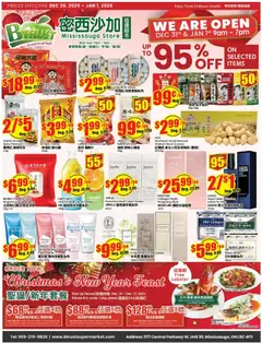Preview of Btrust Supermarket flyer - Mississauga from shop Btrust Supermarket valid from 26.12.2025