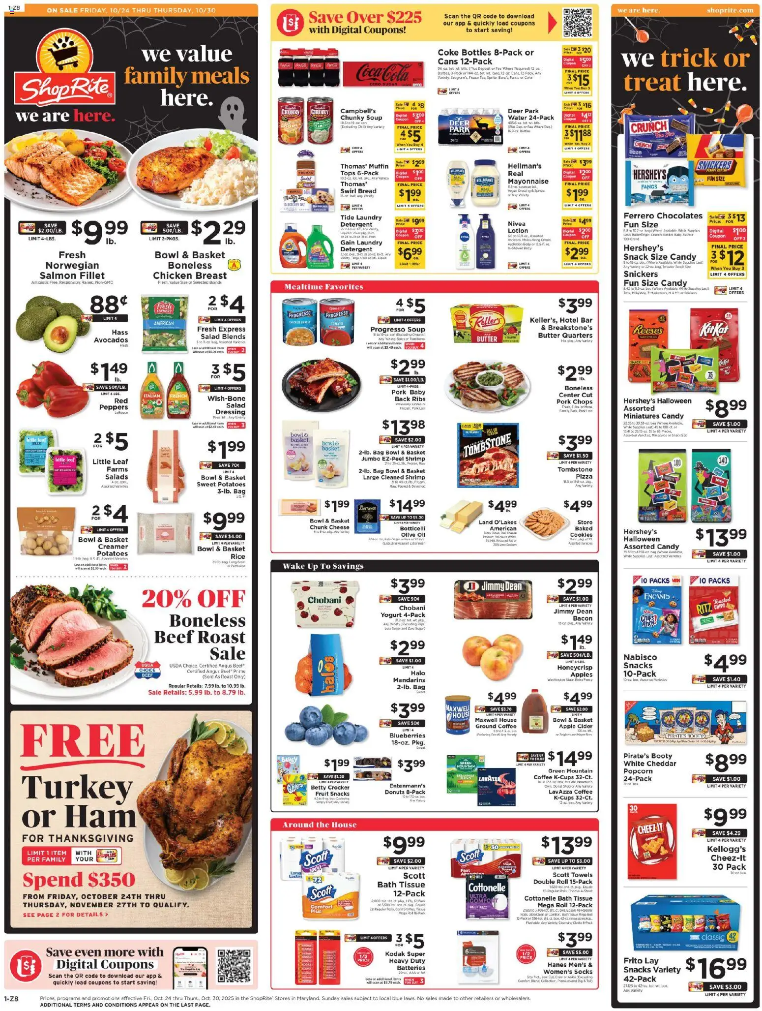 ShopRite Weekly Ad - valid from 24.10.2025 | Page: 2 | Products: Box, Coffee, Salad, Sugar