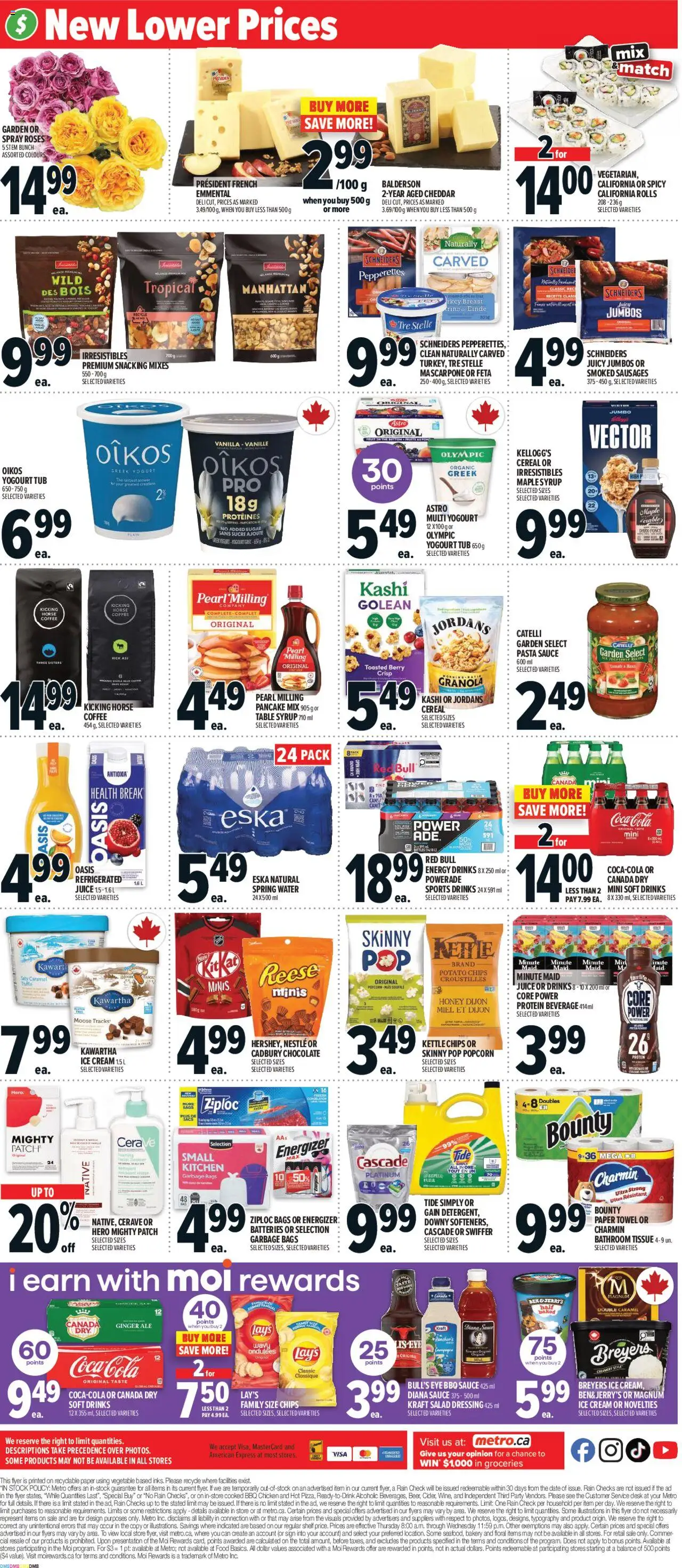 Metro flyer valid from 16.10.2025 | Page: 4 | Products: Cream, Table, Coffee, Juice