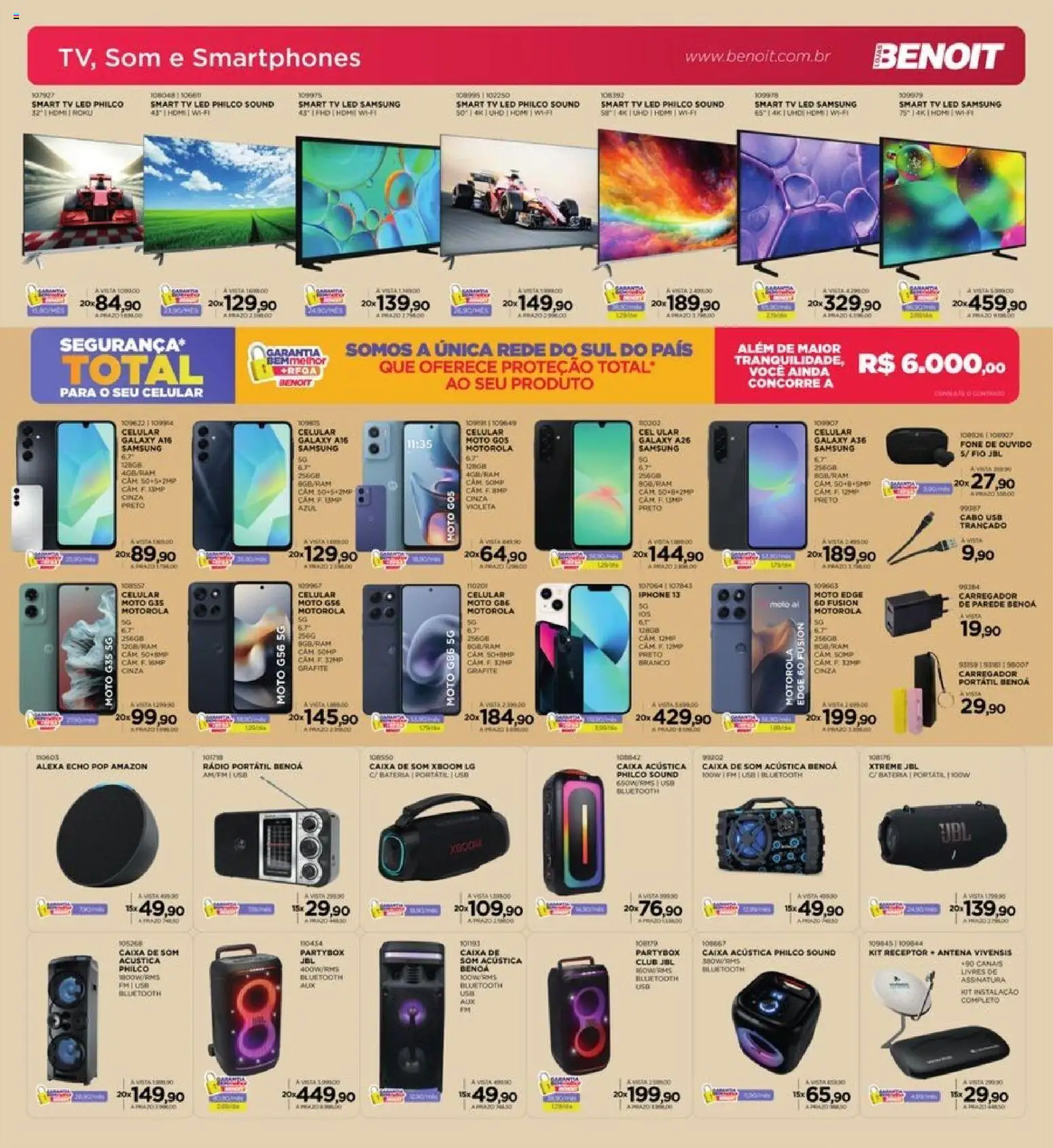 Benoit Folheto - válido de 01.11.2025 | Página: 6 | Produtos: Antena, Bateria, Aveia, USB