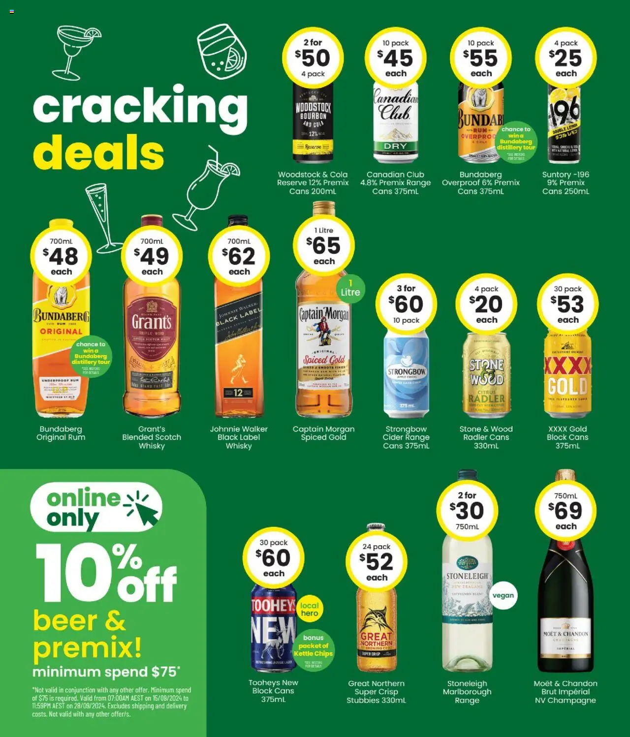 The Bottle-O catalogue - valid from 15.09.2025 | Page: 2 | Products: Beer, Chips, Rum, Kettle