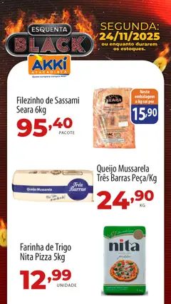 Akki Atacadista Black Friday - Pré-Visualização do folheto da loja Akki Atacadista, válido de 24.11.2025