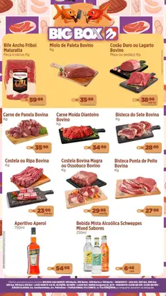 Big Box - Ofertas Sacolão - Pré-Visualização do folheto da loja Big Box, válido de 11.02.2026 | Página: 3 | Produtos: Panela, Carne, Vodka, Carne moída