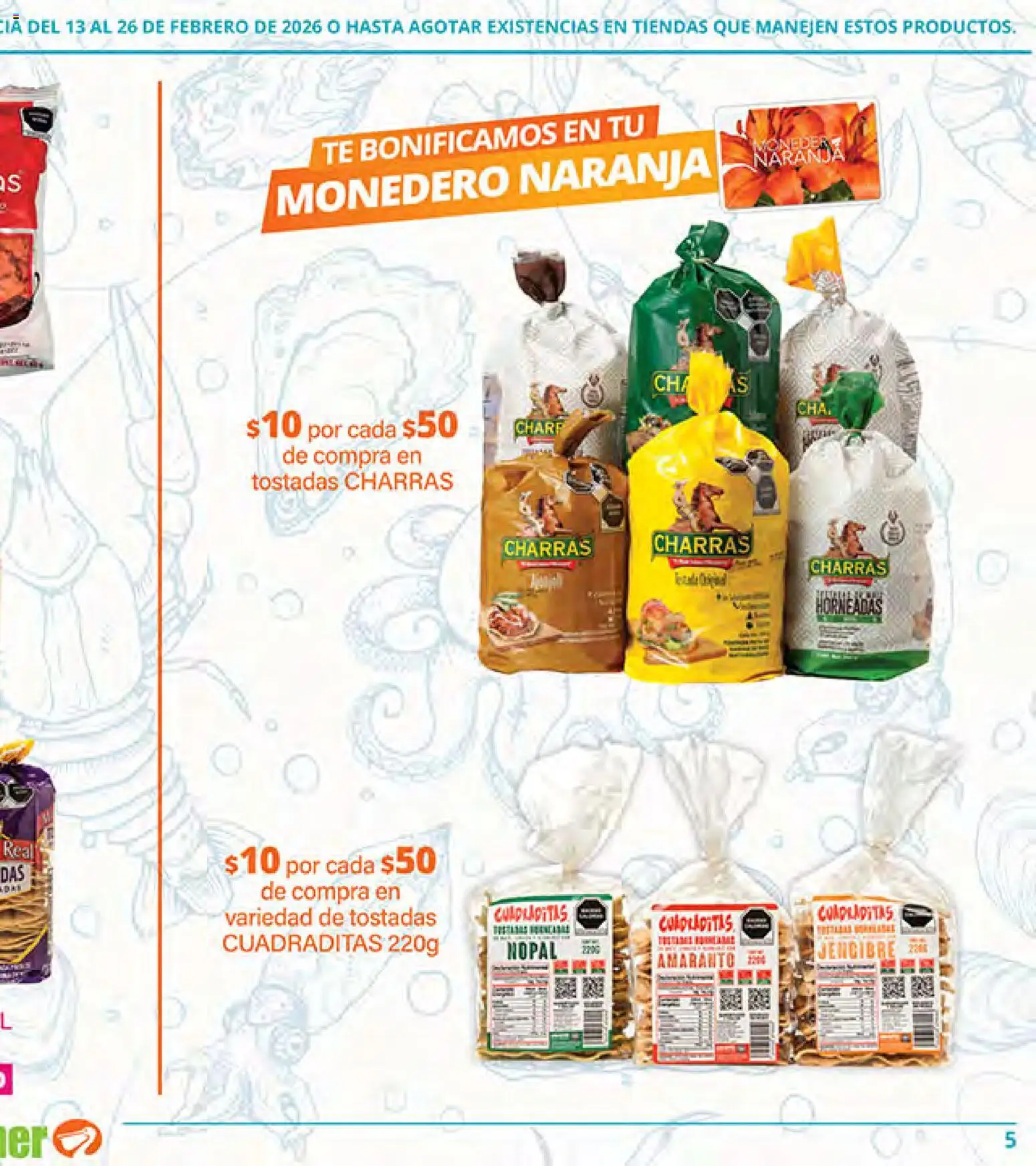 Nuevas ofertas de La Comer válidas en toda la República Mexicana desde el 13.02.2026. ¡Encuentra las mejores ofertas en La Comer folleto Ofertas! | Página: 9 | Productos: Monedero, Té