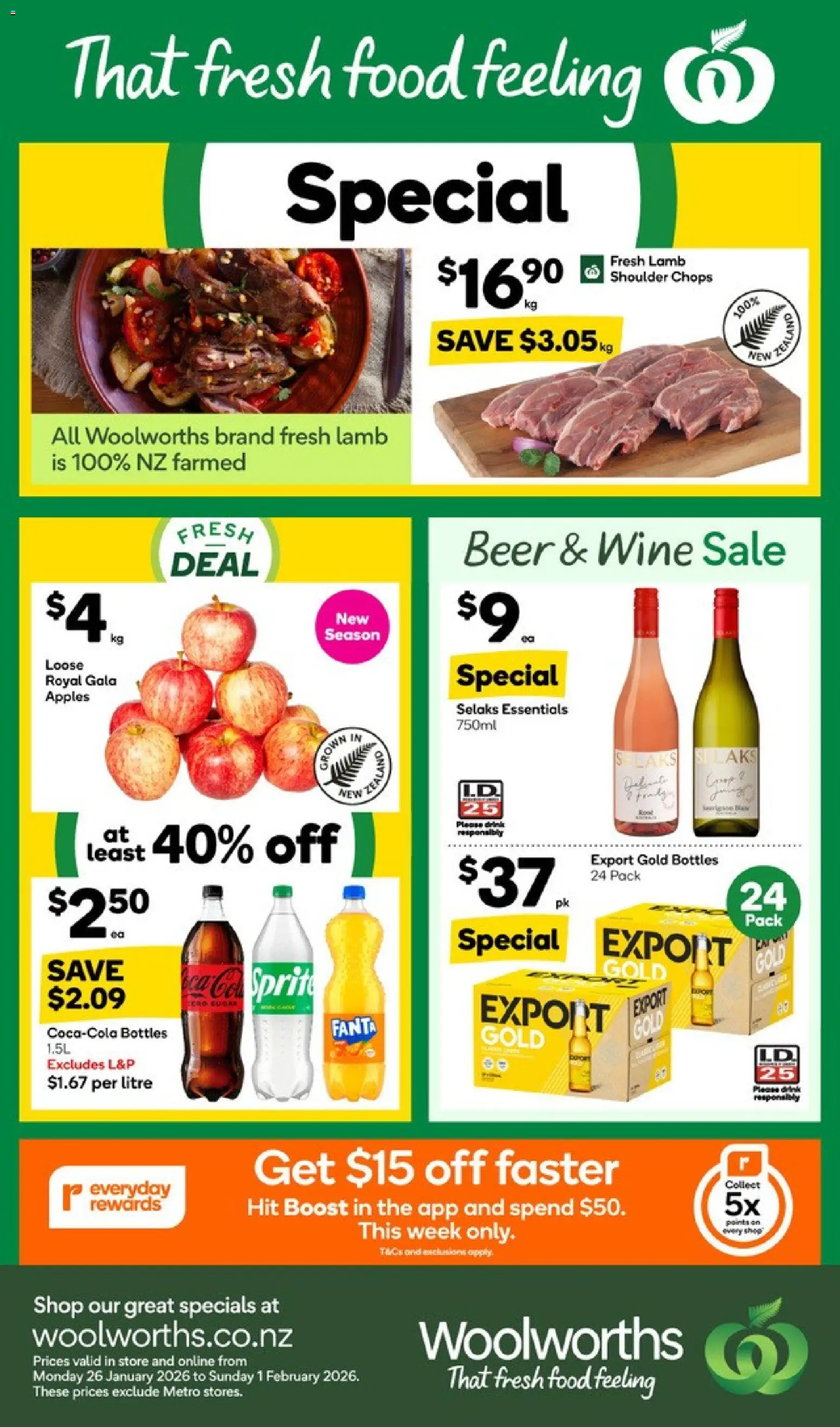 Woolworths catalogue from 26.01.2026 | Page: 1