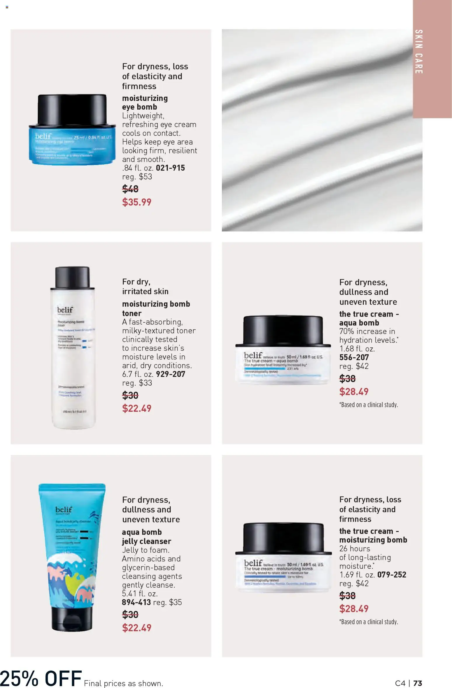 Avon Brochure - valid from 11.02.2026 | Page: 73 | Products: Eye Cream, Cream, Toner