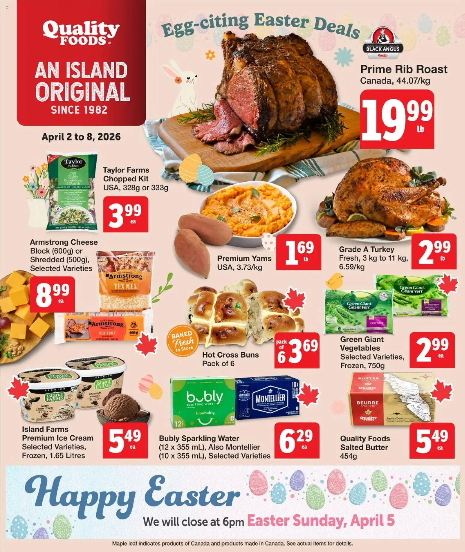 Quality Foods flyer valid from 02.04.2026 | Page: 1