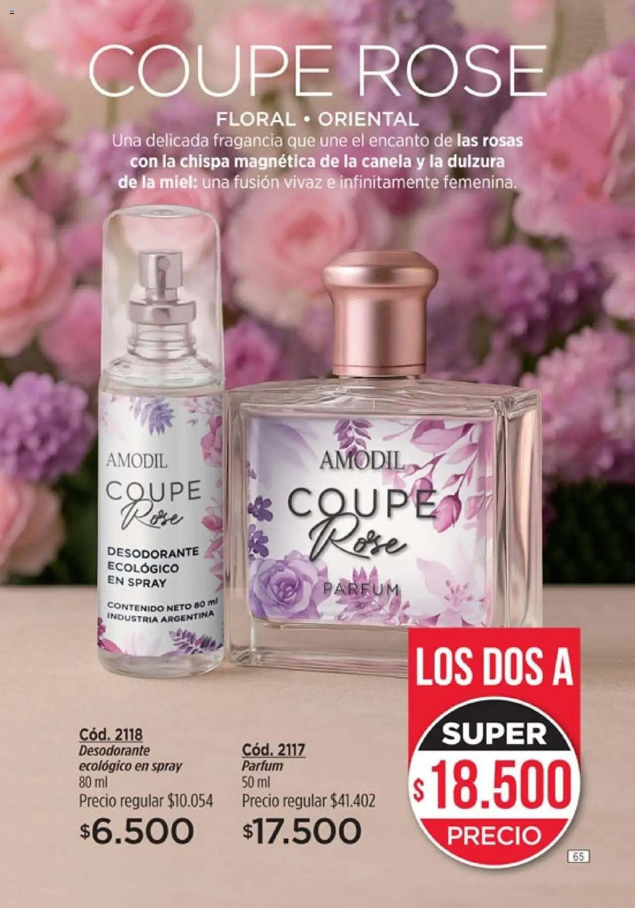 Catálogo Amodil Campaña 12 │ válido desde el 26.06.2025 | Página: 65 | Productos: Fragancia, Desodorante