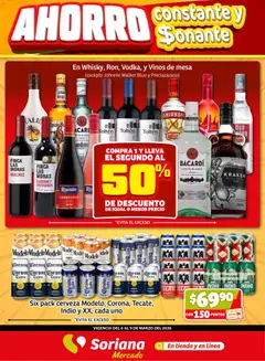Vista previa de Soriana Fin de Semana Mercado: Ags, Nay, Jal, Qro, Col, Mich, Gto, Hgo, Tlax, Mor, Pue, Gro, Oax, Edo. de Mex, CDMX, Zac y SLP, nuevo folleto de la tienda, válido en México a partir del 05.03.2026