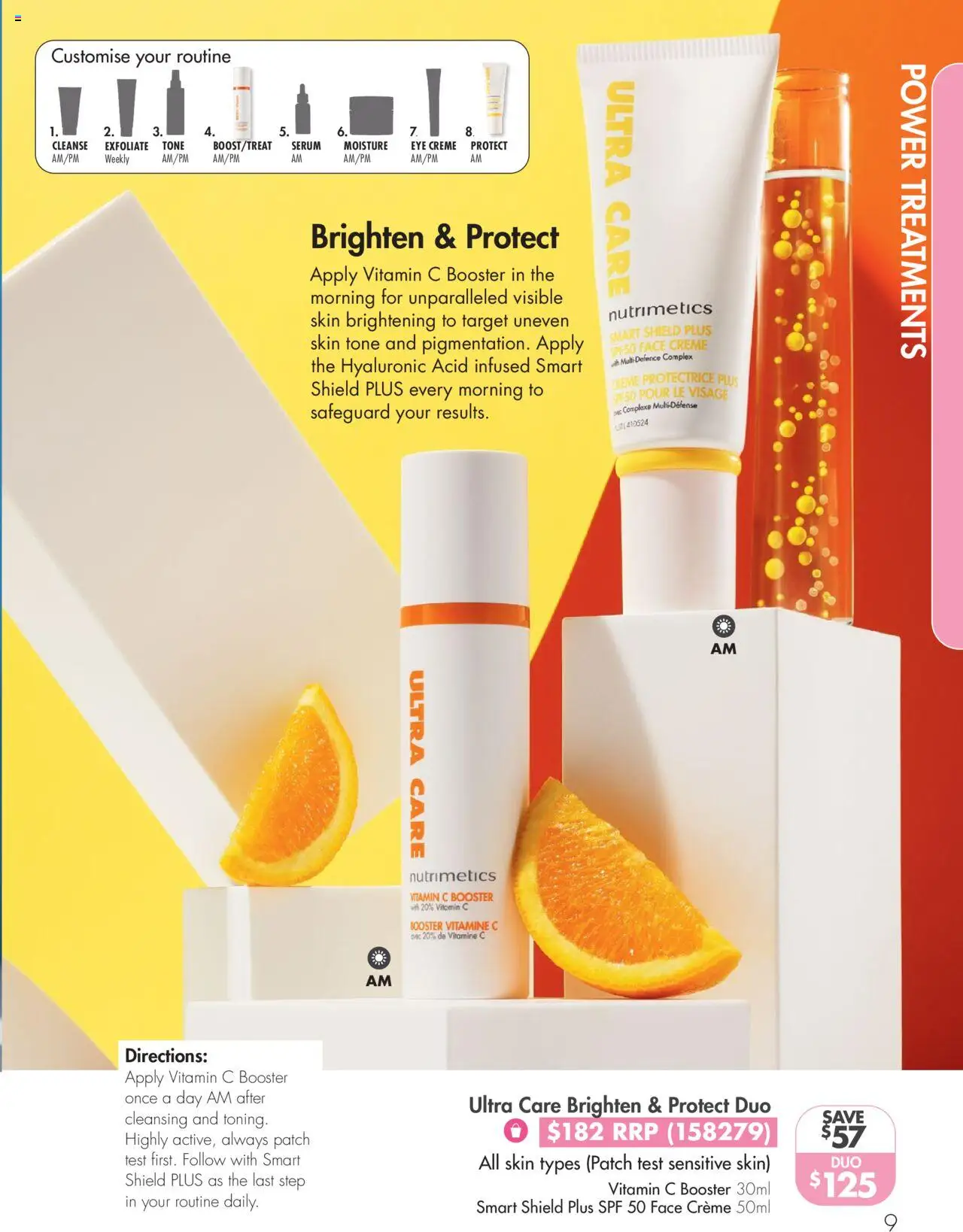 Nutrimetics catalogue - valid from 01.07.2025 | Page: 9 | Products: Sensitive skin, Vitamin