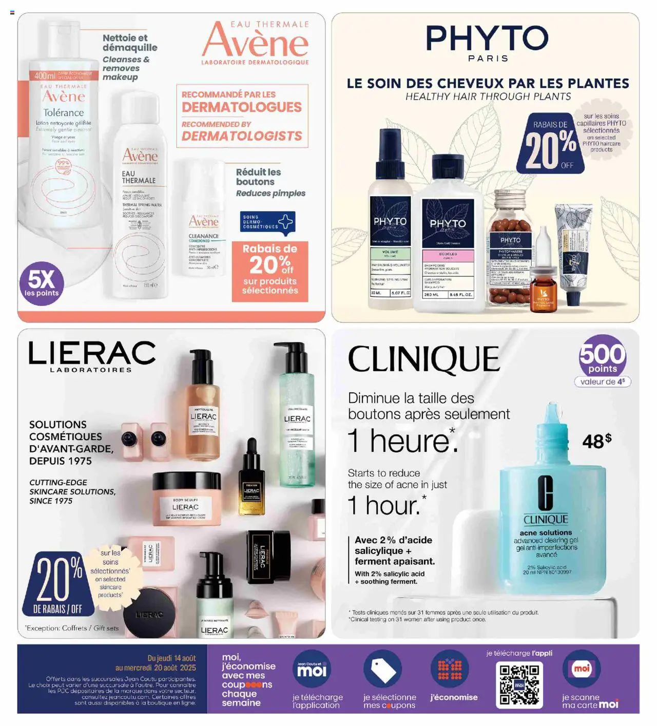 Jean Coutu flyer valid from 14.08.2025 | Page: 4 | Products: Shampoo