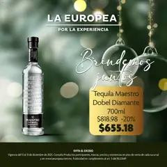 Vista previa de La Europea catálogo Tequila , nuevo folleto de la tienda, válido en México a partir del 13.12.2025