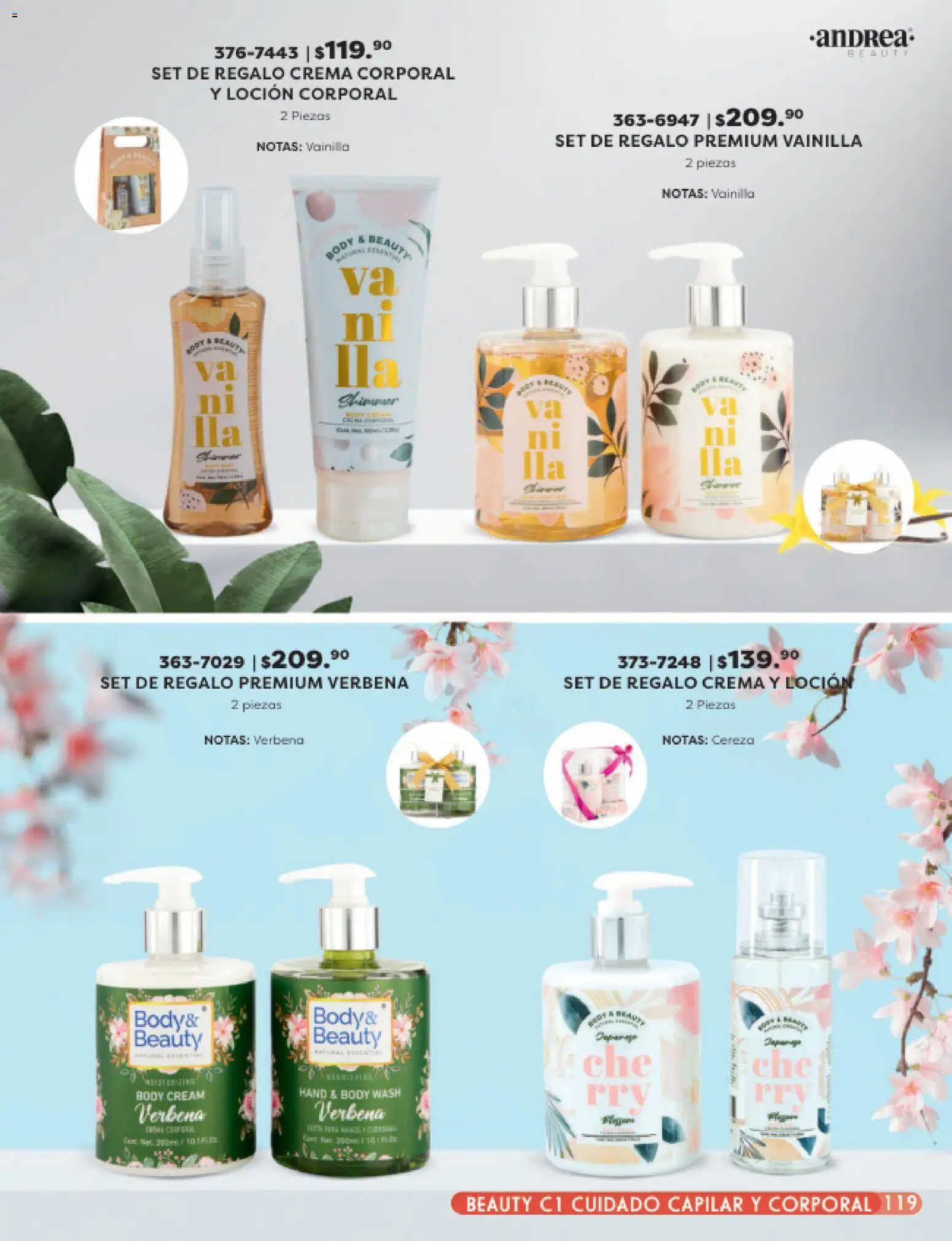 Nuevas ofertas de Andrea válidas en toda la República Mexicana desde el 25.01.2026. ¡Encuentra las mejores ofertas en Andrea catálogo Beauty! | Página: 119 | Productos: Crema, Loción, Body, Crema corporal