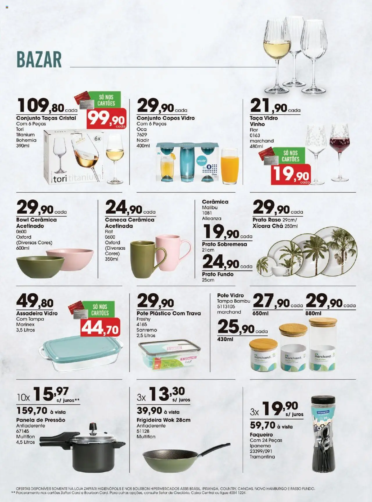 Zaffari Folheto - válido de 09.09.2025 | Página: 21 | Produtos: Panela, Panela de pressão, Caixa, Assadeira