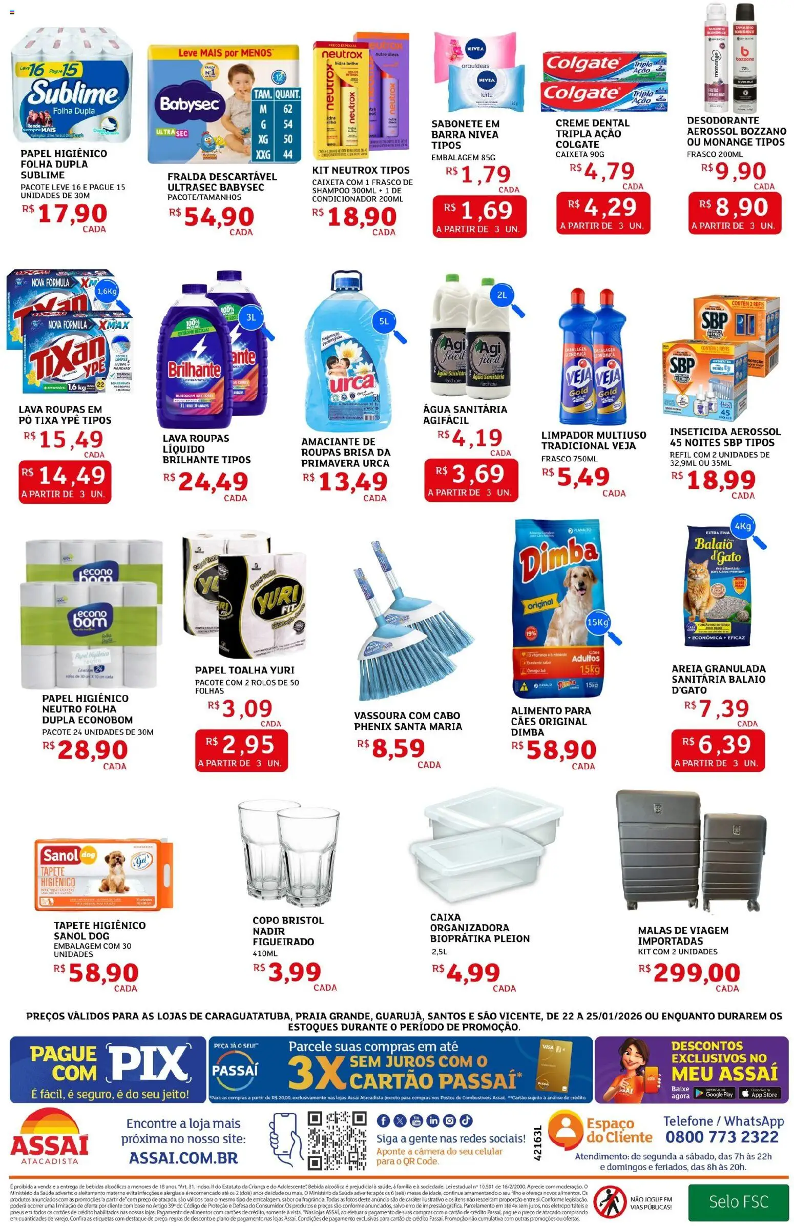 Assaí Atacadista Folheto - válido de 22.01.2026 | Página: 4