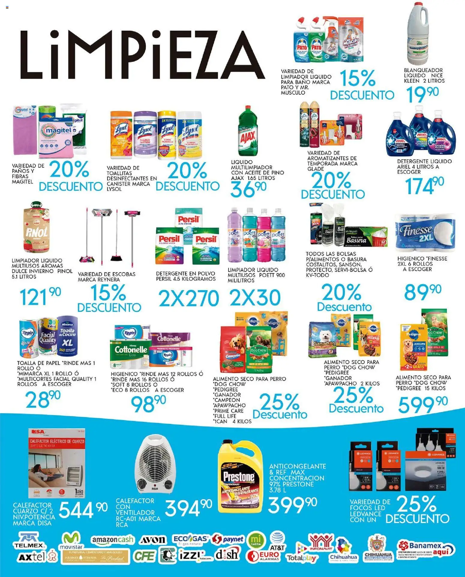 Nuevas ofertas de Alsuper válidas en toda la República Mexicana desde el 04.11.2025. ¡Encuentra las mejores ofertas en Alsuper folleto! | Página: 5 | Productos: Detergente, Ventilador, Toalla, Calefactor