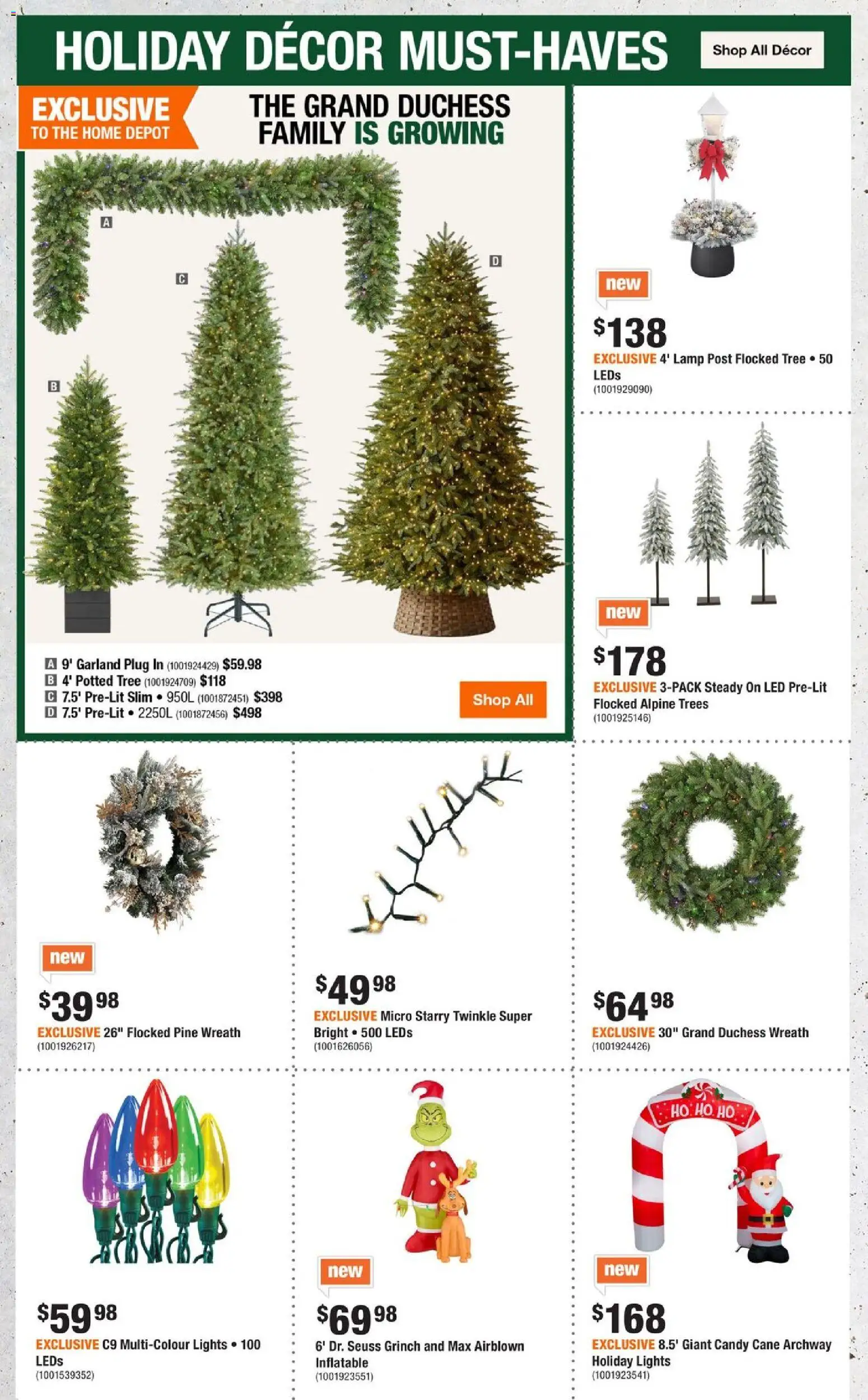 Home Depot flyer valid from 23.10.2025 | Page: 3 | Products: Lamp