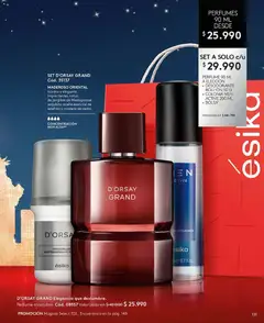 Catálogo Ésika Campaña 18 válido desde el 01.12.2025 | Página: 133 | Productos: Bolsa, Perfume, Desodorante, Aceite