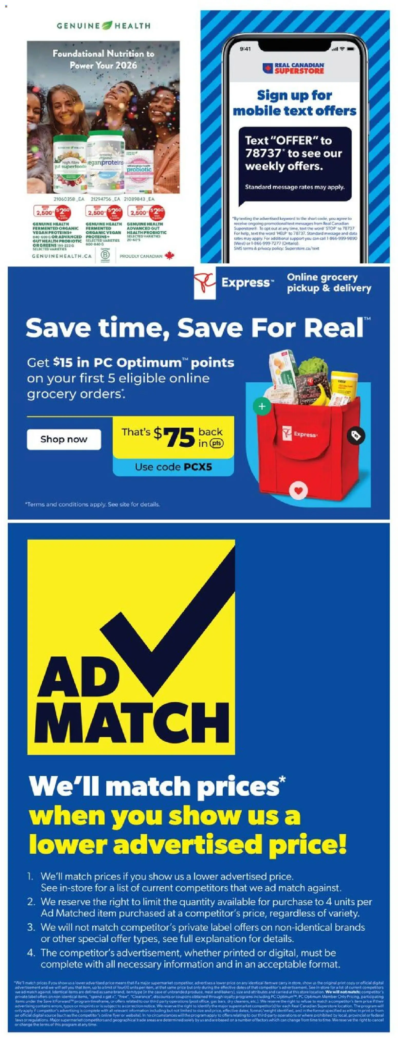 Real Canadian Superstore flyer valid from 08.01.2026 | Page: 37 | Products: PC, Bed