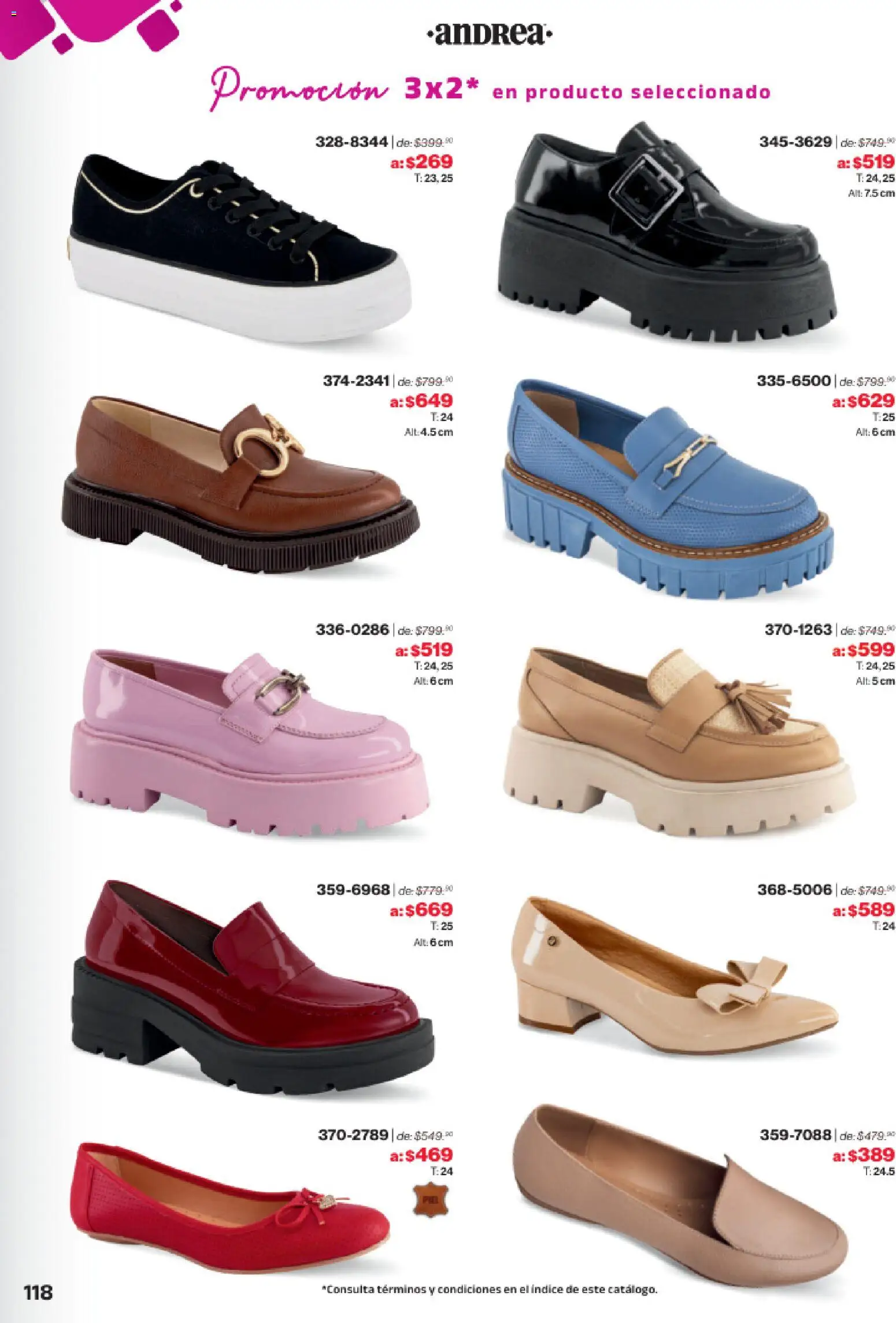 Nuevas ofertas de Andrea válidas en toda la República Mexicana desde el 02.11.2025. ¡Encuentra las mejores ofertas en Andrea catálogo Outlet! | Página: 118