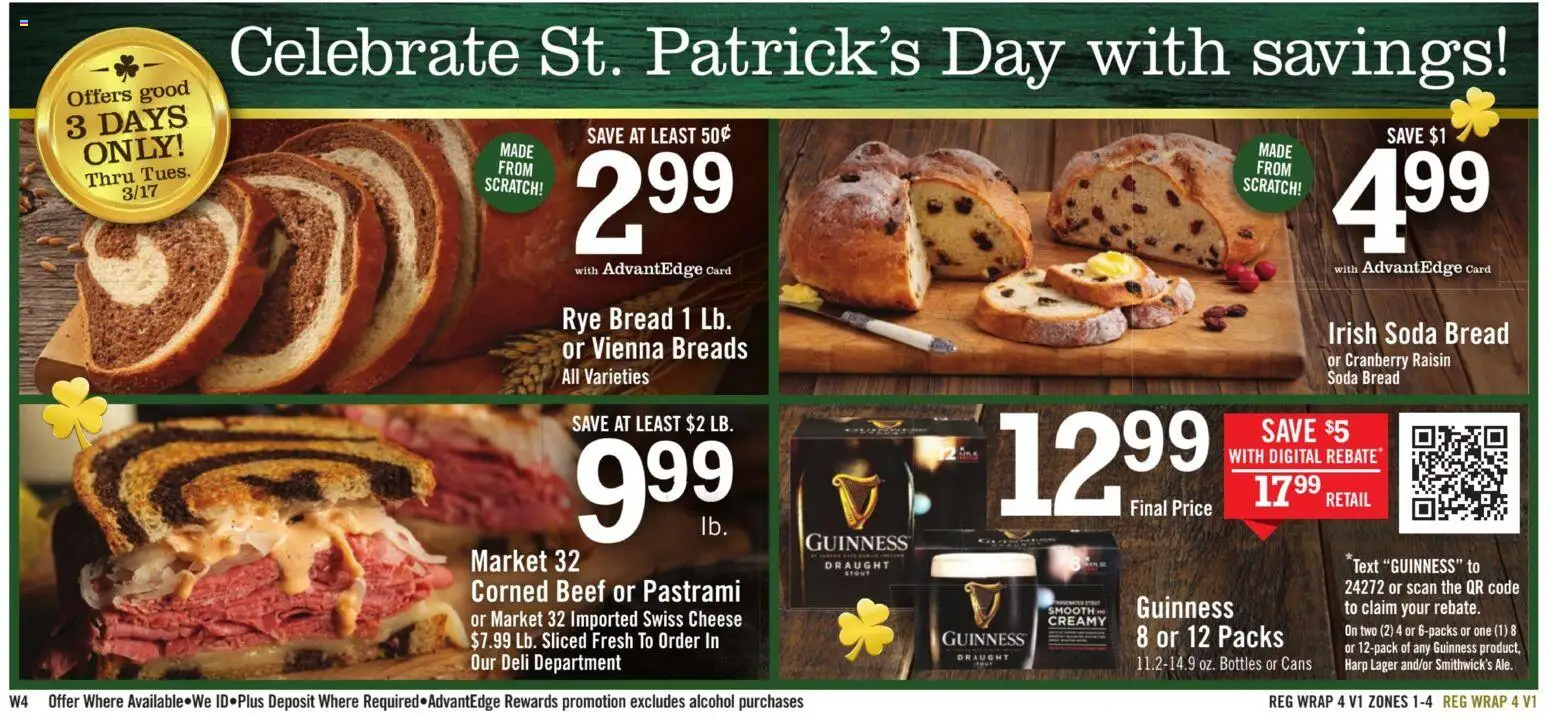 Price Chopper - Weekly Ad - valid from 15.03.2026 | Page: 20 | Products: Cheese, Bread, Beef