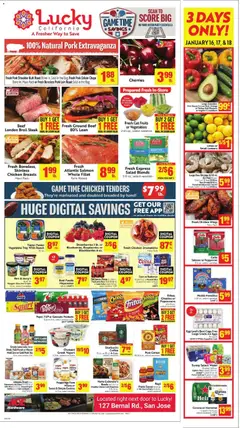 Preview of Lucky Supermarkets weekly ads valid from 14.01.2026