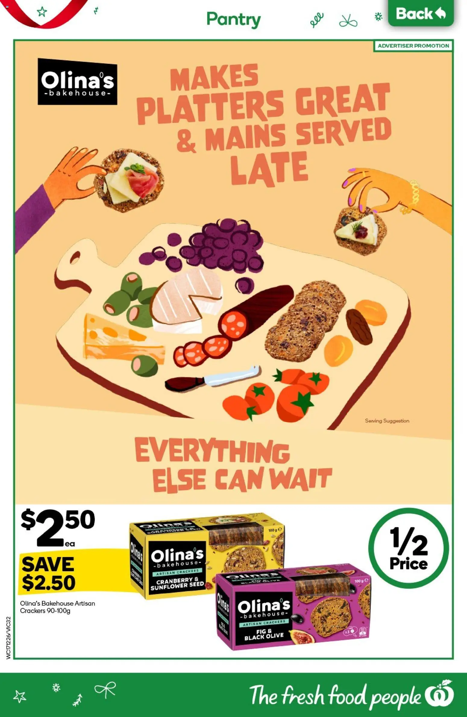 Woolworths catalogue - valid from 17.12.2025 | Page: 32 | Products: Crackers