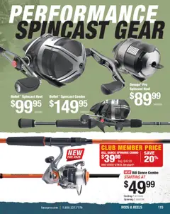 Preview of Cabela's weekly ads valid from 27.01.2025 | Page: 115 | Products: Bearings