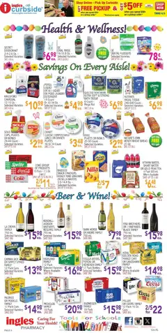 Preview of Ingles weekly ads valid from 01.04.2026 | Page: 6 | Products: Bread, Deodorant, Water, Mango