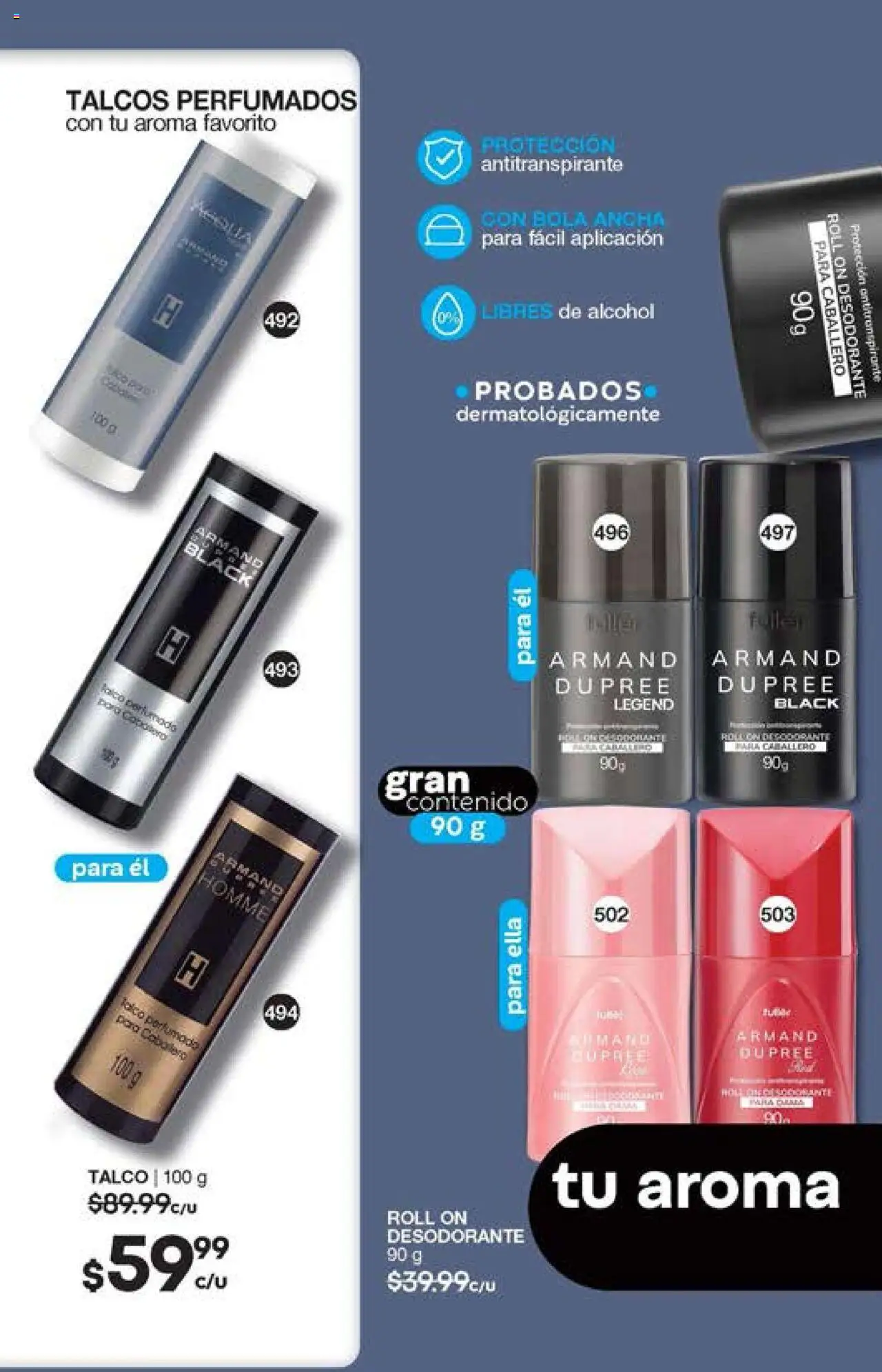 Nuevas ofertas de Fuller válidas en toda la República Mexicana desde el 15.10.2025. ¡Encuentra las mejores ofertas en Fuller - Campaña 14 2025! | Página: 164 | Productos: Desodorante, Antitranspirante