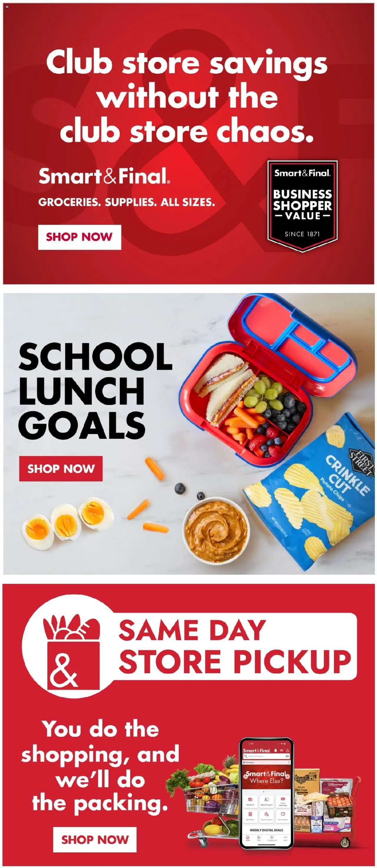 Smart & Final Weekly Ad - valid from 06.08.2025 | Page: 2 | Products: Chips