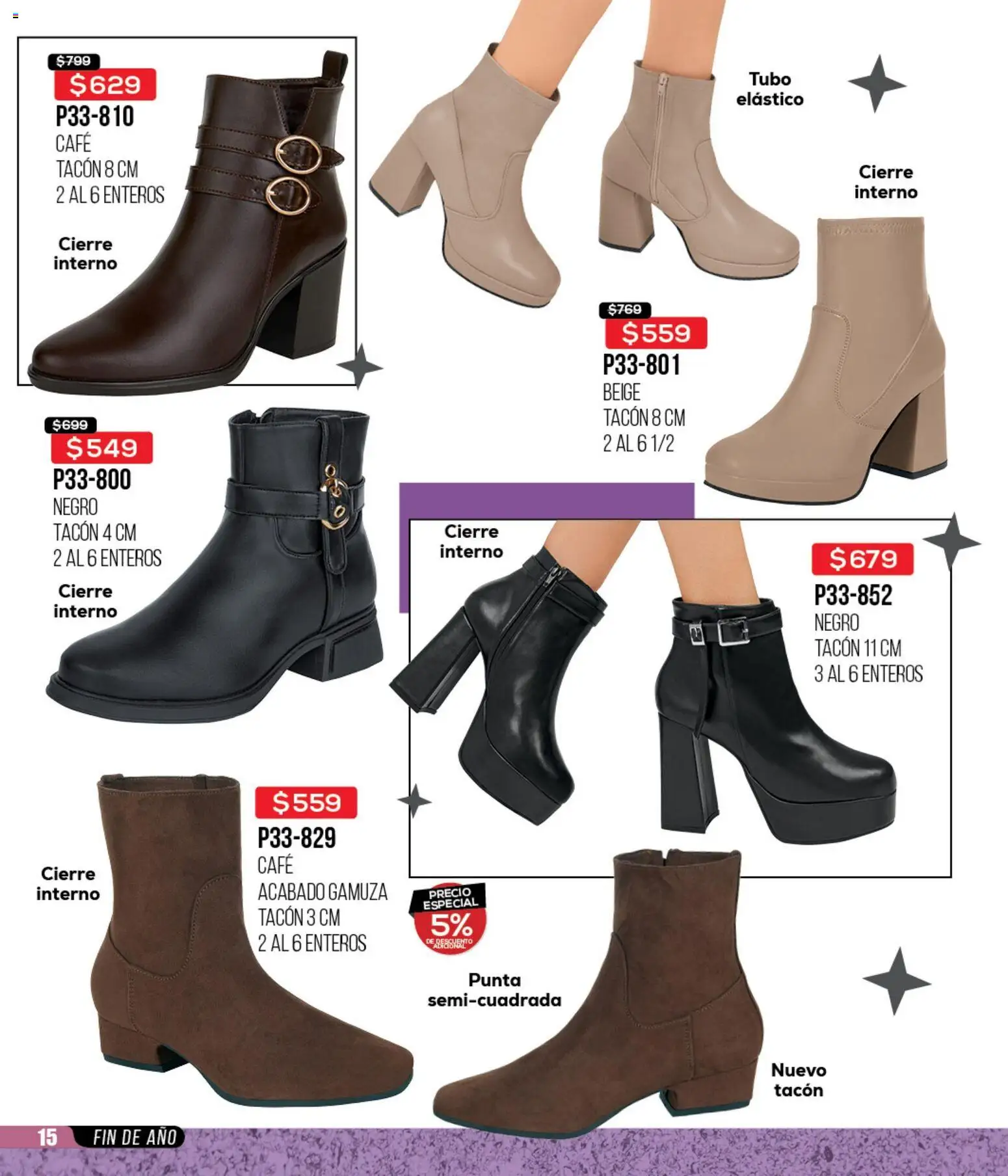 Nuevas ofertas de Cklass válidas en toda la República Mexicana desde el 02.01.2026. ¡Encuentra las mejores ofertas en Cklass catálogo Rebajas de Inicio de Año Ropa! | Página: 251 | Productos: Café, Gamuza