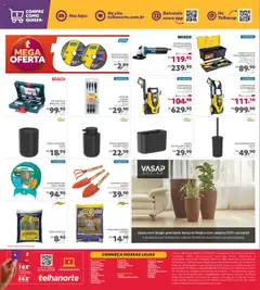 Telhanorte Folheto - válido de 18.09.2025 | Página: 8 | Produtos: Mangueira, Lixeira, Bandeja, Disco