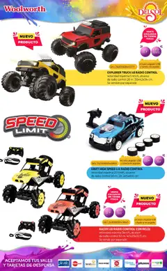 Vista previa de Del Sol y Woolworth - Catálogo Castillo Del Juguete, nuevo folleto de la tienda, válido en México a partir del 07.10.2025 | Página: 181 | Productos: Radio, Cargador, Despensa, Reloj