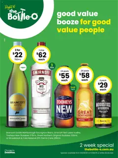 Preview of The Bottle-O Catalogue  - valid from 04.08.2025
