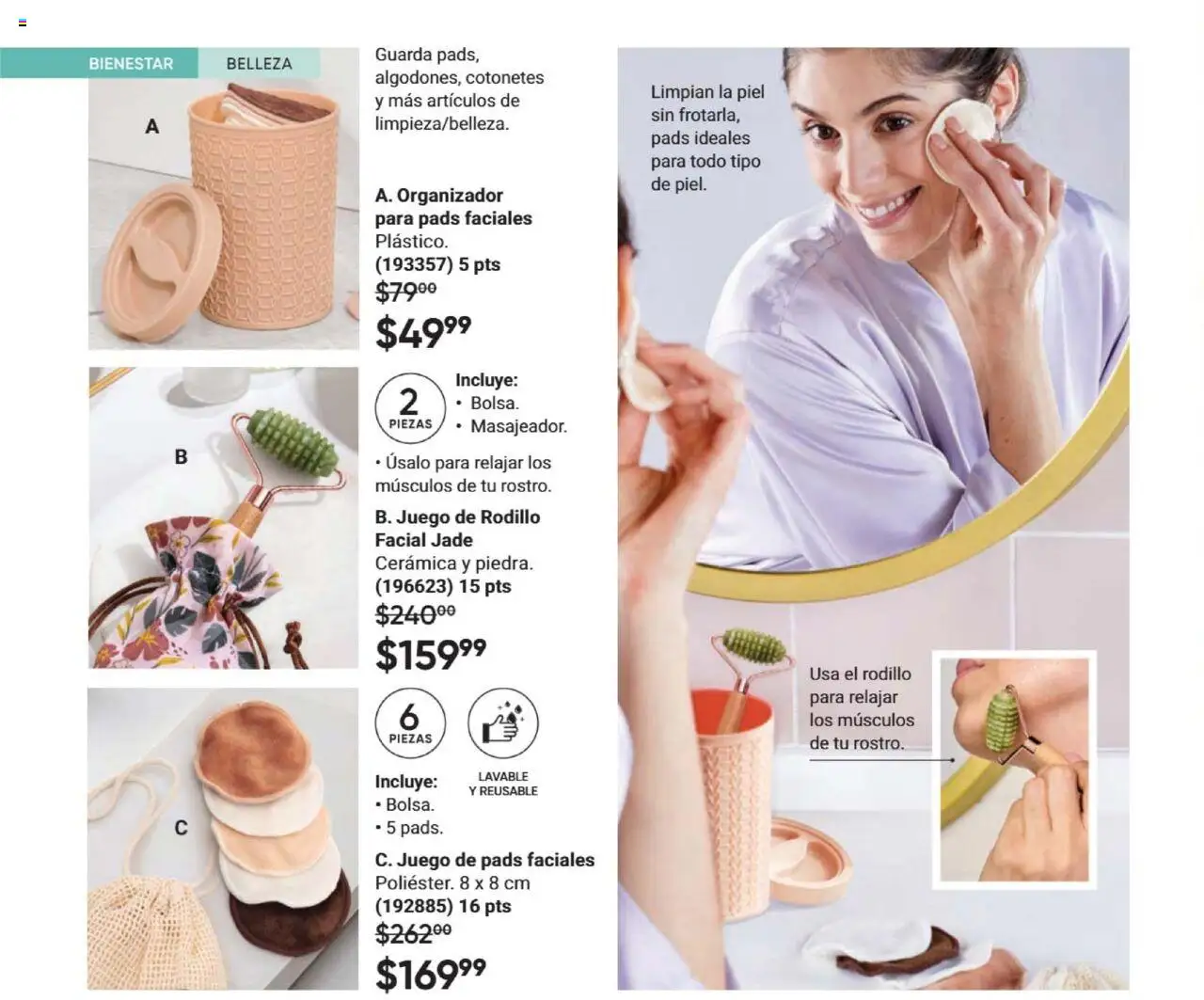 Nuevas ofertas de AVON válidas en toda la República Mexicana desde el 09.10.2025. ¡Encuentra las mejores ofertas en AVON - Casa & Estilo 16 2025! | Página: 118 | Productos: Juego, Organizador, Rodillo