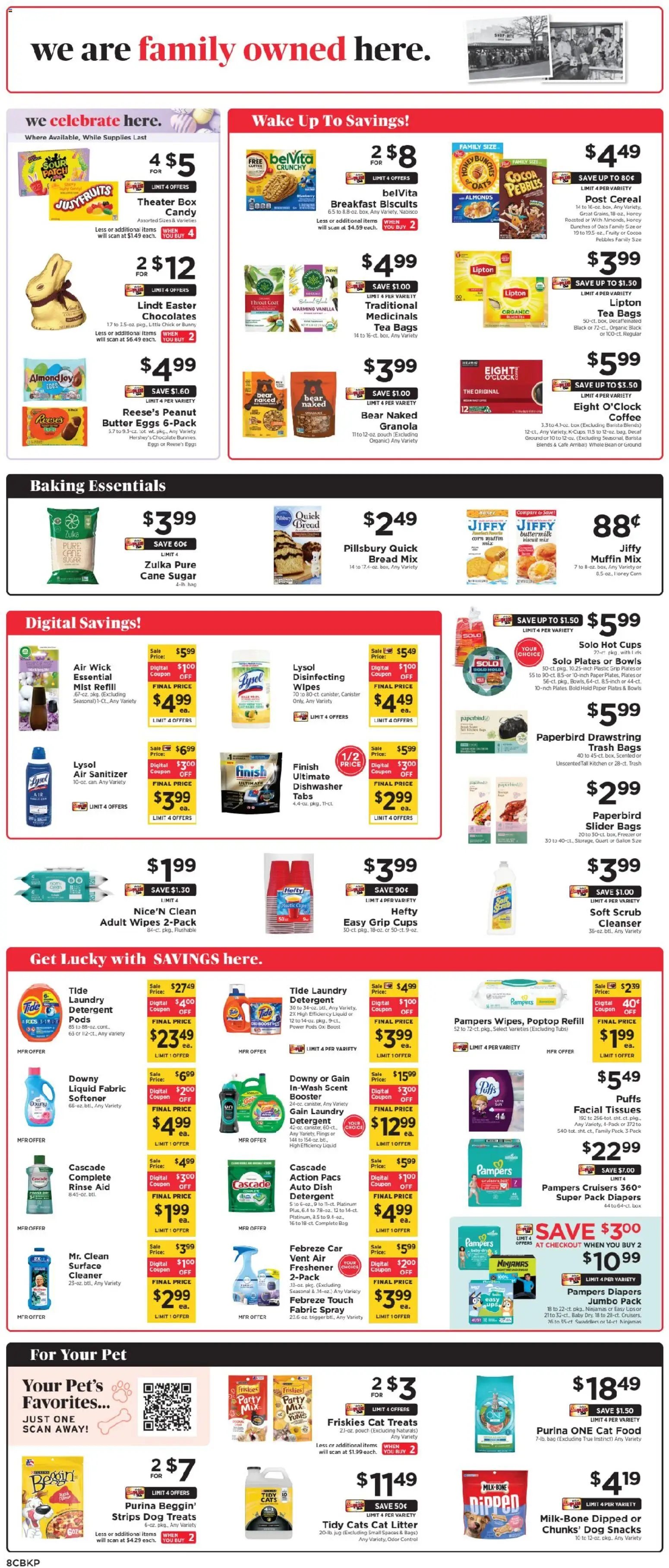 ShopRite Weekly Ad - valid from 13.03.2026 | Page: 10 | Products: Corn, Box, Tea, Muffin