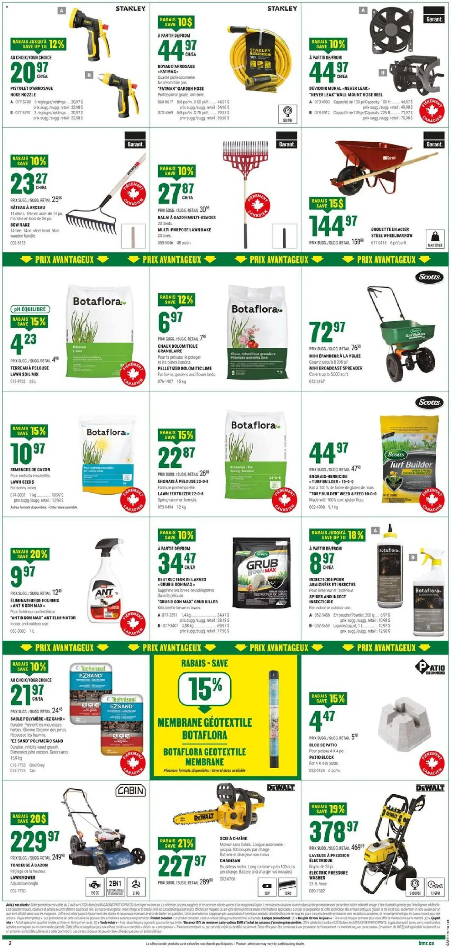 BMR flyer valid from 02.04.2026 | Page: 3 | Products: Battery