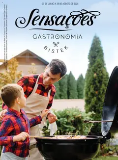 Bistek Supermercados - Ofertas Sensações Gastronomia - Pré-Visualização do folheto da loja Bistek Supermercados, válido de 30.07.2025