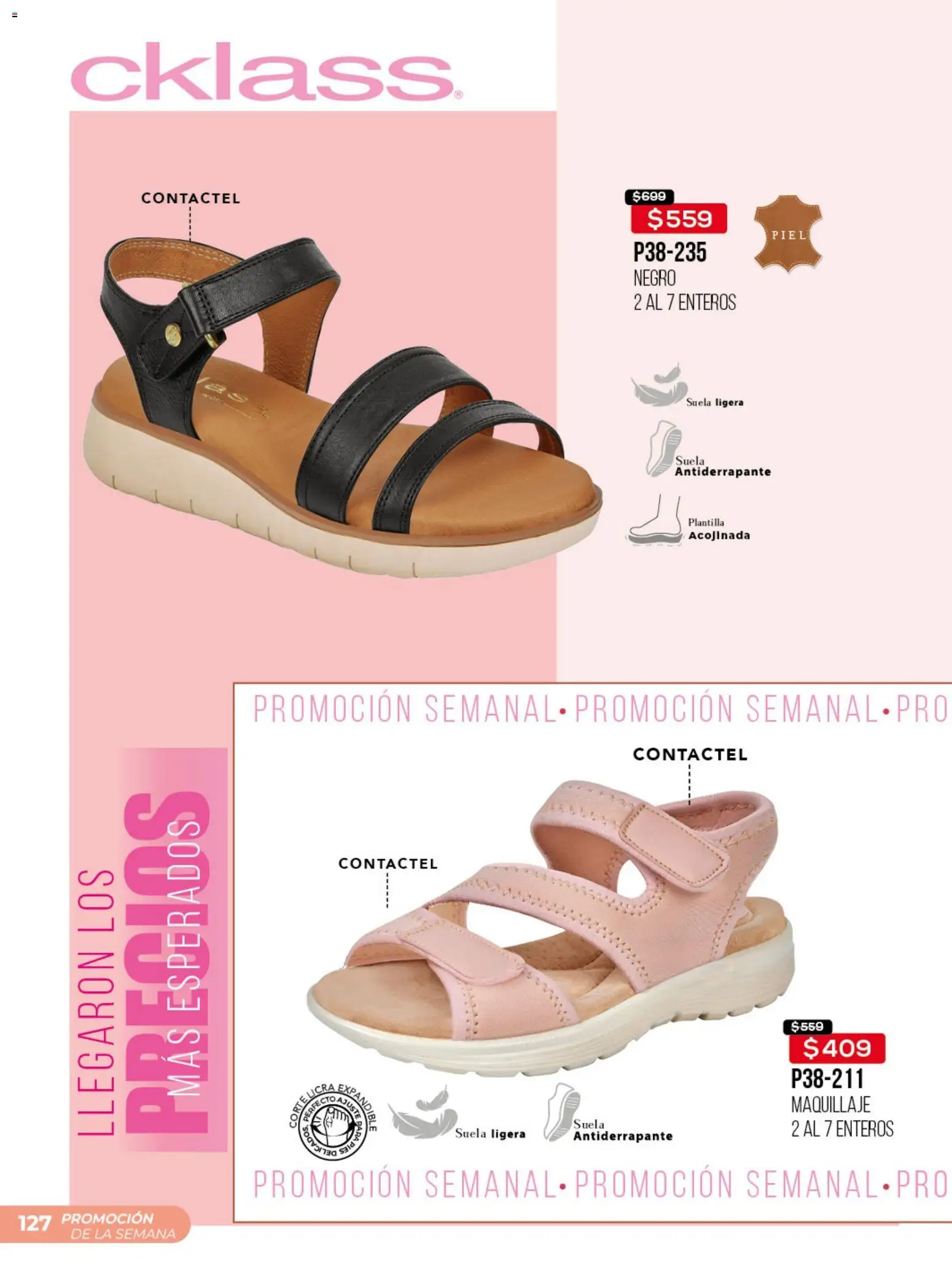 Nuevas ofertas de Cklass válidas en toda la República Mexicana desde el 16.03.2026. ¡Encuentra las mejores ofertas en Cklass catálogo Promo semanal! | Página: 128 | Productos: Maquillaje