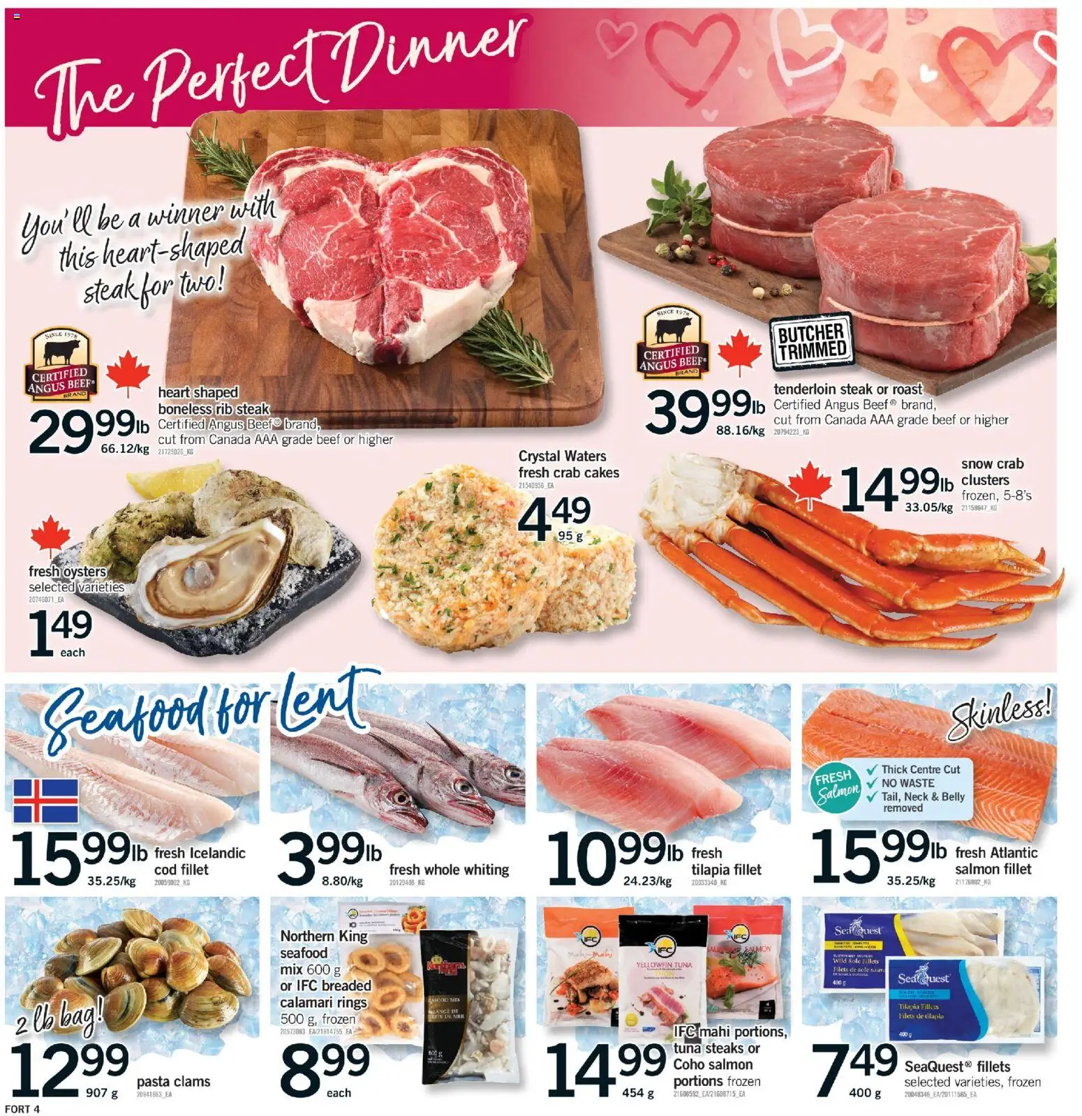 Fortinos flyer valid from 12.02.2026 | Page: 5 | Products: Beef, Pasta, Bag