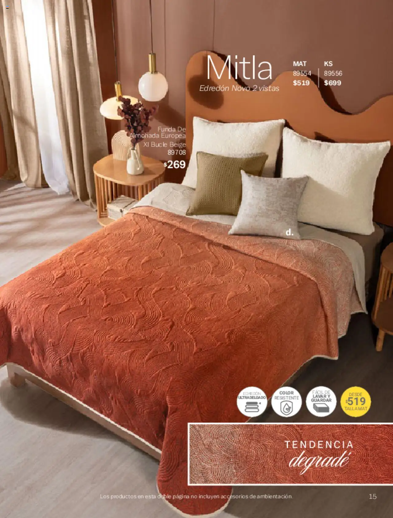 Nuevas ofertas de Vianney válidas en toda la República Mexicana desde el 07.03.2025. ¡Encuentra las mejores ofertas en Vianney catálogo Primavera! | Página: 17 | Productos: Funda, Funda de almohada, Almohada