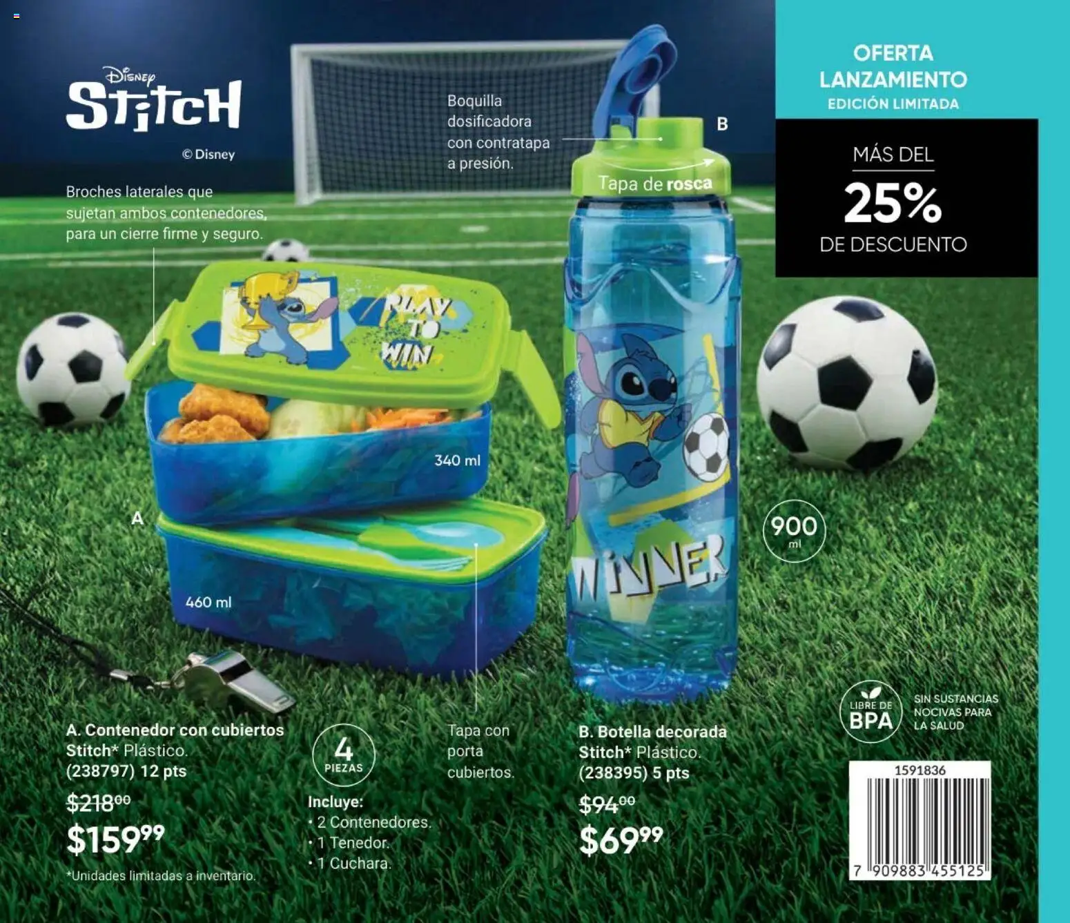 Nuevas ofertas de AVON válidas en toda la República Mexicana desde el 08.05.2026. ¡Encuentra las mejores ofertas en AVON Casa & Estilo 8 2026! | Página: 202 | Productos: Contenedor, Botella