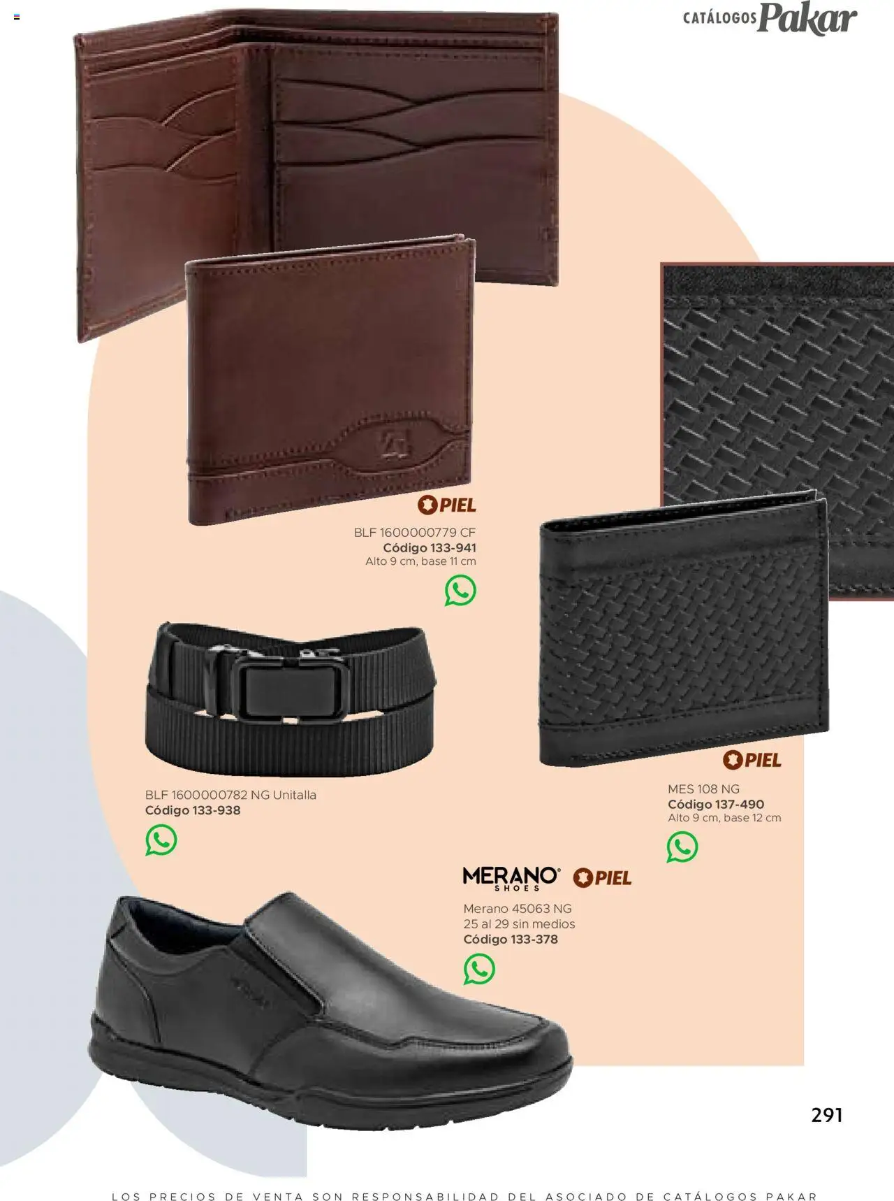 Nuevas ofertas de SC Pakar válidas en toda la República Mexicana desde el 24.07.2025. ¡Encuentra las mejores ofertas en SC Pakar - Catálogo Hombre otoño / invierno! | Página: 291