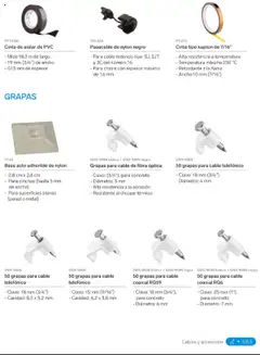 Vista previa de Steren catálogo, nuevo folleto de la tienda, válido en México a partir del 01.01.2025 | Página: 401 | Productos: Clavo, Cable, Cinta